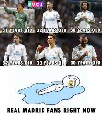 Do you agree with our list? Rvcj Sports Real Madrid Fans Realizing Their Players Getting Old Facebook