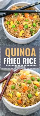 Quinoa Fried Rice Makes A Simple And Healthy Alternative To Traditional Fried Rice Full Of Protein And Vegetables And Just Perfect For Busy Weeknights Best Of