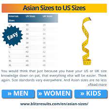 Asian Size Chart To Us Size Chart Asian Size Chart Asian To Us China Japan Korea Clothes Shoes