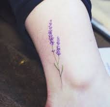 Very Beautiful Blue Bonnet Tattoo Reminder Of Texas I Love The Placement And Color Original Tattoos Lilac Tattoo Lavender Tattoo