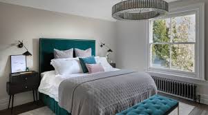 Bedroom pleasant teal and gray bedroom ideas many colors. Turquoise And Gray Bedroom Ideas And Photos Houzz
