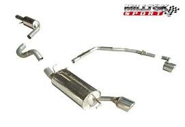 Milltek Dual Outlet Cat Back Exhaust System For Audi Tt Mk1 150 180hp Fwd Coupe Roadster Tt225 Rear Valance Req Voiture