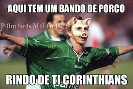 Com o placar de 1 a 1, o jogo foi para os com o termino do jogo os memes vão dominar as redes sociais. Memes Torcedores Nao Perdoam Vexame Corintiano E Provocam Na Web O Tempo