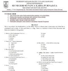 Maybe you would like to learn more about one of these? Tren Gaya 26 Soal Bahasa Inggris Sd Pdf