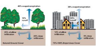 Water Cycle Wikipedia Stormwater Urban Heat Island Permeable Driveway
