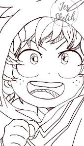 Suddenly, the league of villains attacks in order to kidnap one of the students and midoriya and the others must think quickly on their feet in . Little Might Deku Coloring Page By Jessketch0 On Deviantart