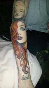 Jessica rabbit tattoo #35 view this post on instagram. Brother S Tattoo Of Jessica Rabbit Artistique Montreal Qc Imgur