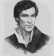 Drawing Of Timothy Dalton As Rochester Timothy Dalton Film Adaptations Charlotte Bronte Jane Eyre