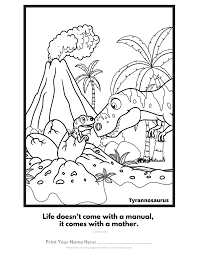 Print hard christmas tree coloring pages or download hard. Hatching Baby Tyrannosaurus With Mother Dinosaur Coloring Pages