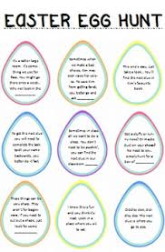 Easter egg hunt clues, riddles and ideas for toddlers, preschoolers and children. Easter Egg Hunt Clues Worksheets Teaching Resources Tpt