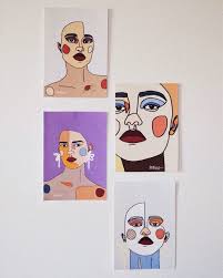 Fun Art For Your Walls By Mmvce Shop Now In 2020 Painting Art Projects Small Canvas Art Art