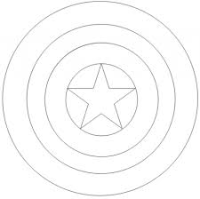 88kb, drawing of the captain america's shield picture with tags: How To Draw Captain America Shield