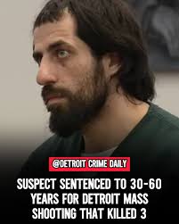 Jony Alatto was sentenced to 30-60 years in prison for a 2022 mass  shooting. According to previous court testimony, Alatto walked into a  suspected drug house in Detroit and started shooting. Three