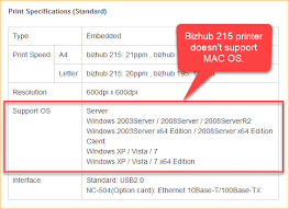 The download center of konica minolta! Download Driver Konica Minolta Bizhub 215 Driver