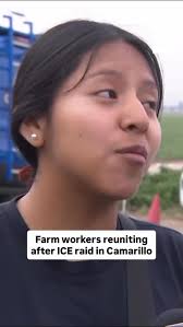 Varios trabajadores lograron salir después de las redadas en Camarillo