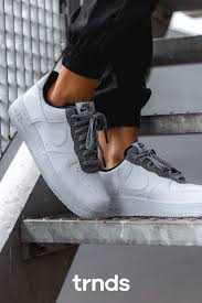 Nike Air Force 1 07 Lv8 White Cool Grey Pure Platinum For Women In 2020 Nike Air Force Nike Air Nike