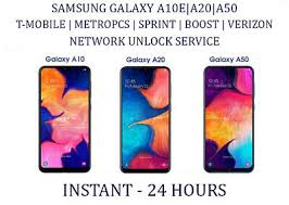 Eduardob007 ha enviado un nuevo recurso: Samsung A10e A20 A50 T Mobile Metropcs Sprint Boost Verizon Desbloquear Remoto Ebay