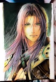 Another morning so here's sephiroth (3 panels)