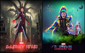 Loki avengers loki thor loki laufeyson marvel avengers thomas william hiddleston tom hiddleston loki loki aesthetic marvel and dc characters avengers pictures. Scarlet Witch Loki Series Concept Posters Marvelstudios