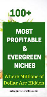 100 Most Profitable Niches List 2020 Where Millions Of Dollar Is Hiding Internet Marketing Training Internet Marketing What Is Passive Income