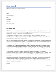 For a while, it seemed as if the art of creating a great accounting cover letter would become a lost one. Cover Letter Samples For An Accountant Word Document Hub