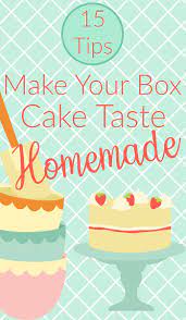 Forget trying to make a cake from scratch and purchase a box cake at the store. 18 Tips How To Doctor A Boxed Cake Mix To Taste Like Homemade Sewlicious Home Decor
