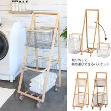 楽天市場 キャリーバスケットワゴン ラック lサイズ リヴ carry basket wagon l 移動式ワゴン ランドリーワゴン キッチン収納 キャスター付きワゴン カゴ収納 シンプル おしゃれ収納 ディスプレイ収納 リビング収納 ランドリーラック ホワイト グレー ライトブルー 収納