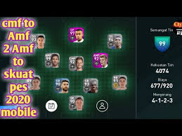 Managers With 2 Amf Switch Cmf To Amf In Pes 2020 Mobile Youtube