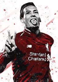 Tekening van messi / de argentijns international is een van de best betaalde atleten ter wereld. Virgil Van Dijk Digital Art By Smh Yrdbk