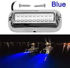 Amazon Com Vofono Ofono Waterproof Ip68 Led Drain Plug Light Underwater Boat Lights Marine Yacht Led Drain In 2020 Underwater Boat Lights 316 Stainless Steel Pontoon