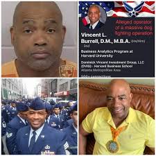 JUST IN: Jerney Purifoy, 32, was arrested for a dog fighting operation at a  home