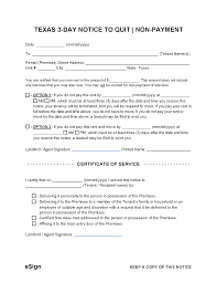 free texas eviction notice templates laws pdf word