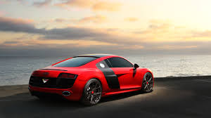 The great collection of audi r8 wallpaper hd for desktop, laptop and mobiles. Wallpaper Red Ferrari 458 Italia On Beach Shore During Daytime Background Download Free Image