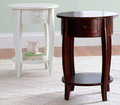 Whether you want to keep your remote, snacks or a book, an end table is super handy. Traditional Bedside Table Sleigh Pottery Barn Kids Solid Wood Round Child S Unisex