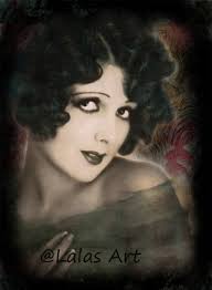 Vintage Painting of Betty Amann