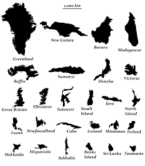And a small grape that were the exzact same size and shape. The 26 Largest Islands In The World Compared Brilliant Maps