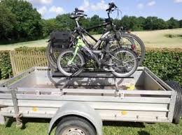 A Diy Bike Rack For A Trailer Pkw Anhanger Fahrradtrager Anhanger Fahrrad