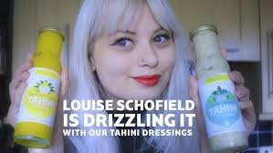 Presenter Louise Schofield tries our Dressini tahini dressings