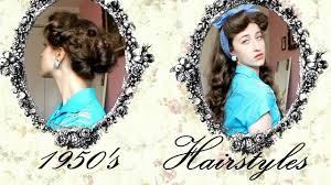 As did, shorter haircuts and hairstyles. 2 1950 S Hairstyles For Long Hair Youtube