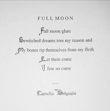 Full Moon Dream Flesh Bones Body Curse Witch Witchcraft Occult Occultism Dark Darkness Nature Pagan Poetry Poe Poems Dark Moon Poems Dark Poetry