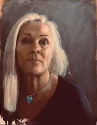 Original self-portrait oil painting