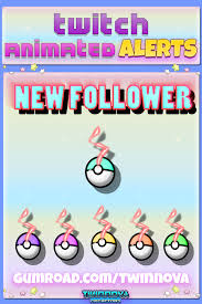 You can use these for followers alerts, bit alerts, subscription alerts, donation alerts, host and raiding alerts and many more! Pokemon Pastel Streaming Alerts Twitch And More Animated Twitch Overlays Graphic Design Tips Streaming Overlay