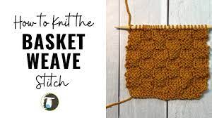 Knit and purl are the two foundation stitches in knitting. How To Knit Basket Weave Stitch Beginner Knitting Youtube