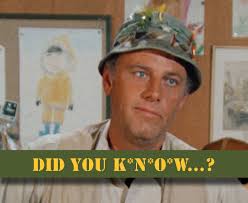 Behind Henry Blake's desk, you can spot a crayon drawing of an Eskimo,  among other drawings. Those were done by Becky Gelbart, daughter of  writer/producer Larry Gelbart.