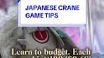 Japanese Arcade Crane Game Tips to Save Money