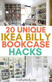 It's one of ikea's best selling pieces of furniture of all time, and definitely one of the most versatile. 20 Unique Ikea Billy Bookcase Hacks Craftsy Hacks