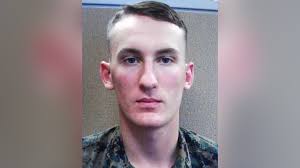 A Marine deserter is wanted in the murder of his mother's boyfriend in  Virginia, police say