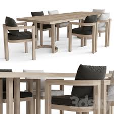 Each item of nathan teak furniture has its own character so often found using real teak veneers and solid wood. 3d Models Table Chair Portofino Teak Rectangular Dining Table