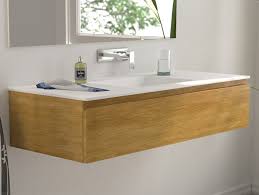 modulo wood wall mounted vanity unit