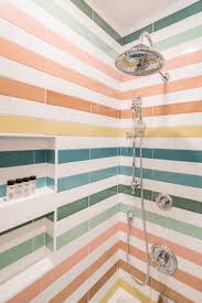 A colorful eclectic bathroom with a blue. Rainbow Bathroom Ideas From Around The World The Plumbette